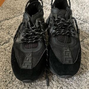 Versace Black Chunky Sneakers